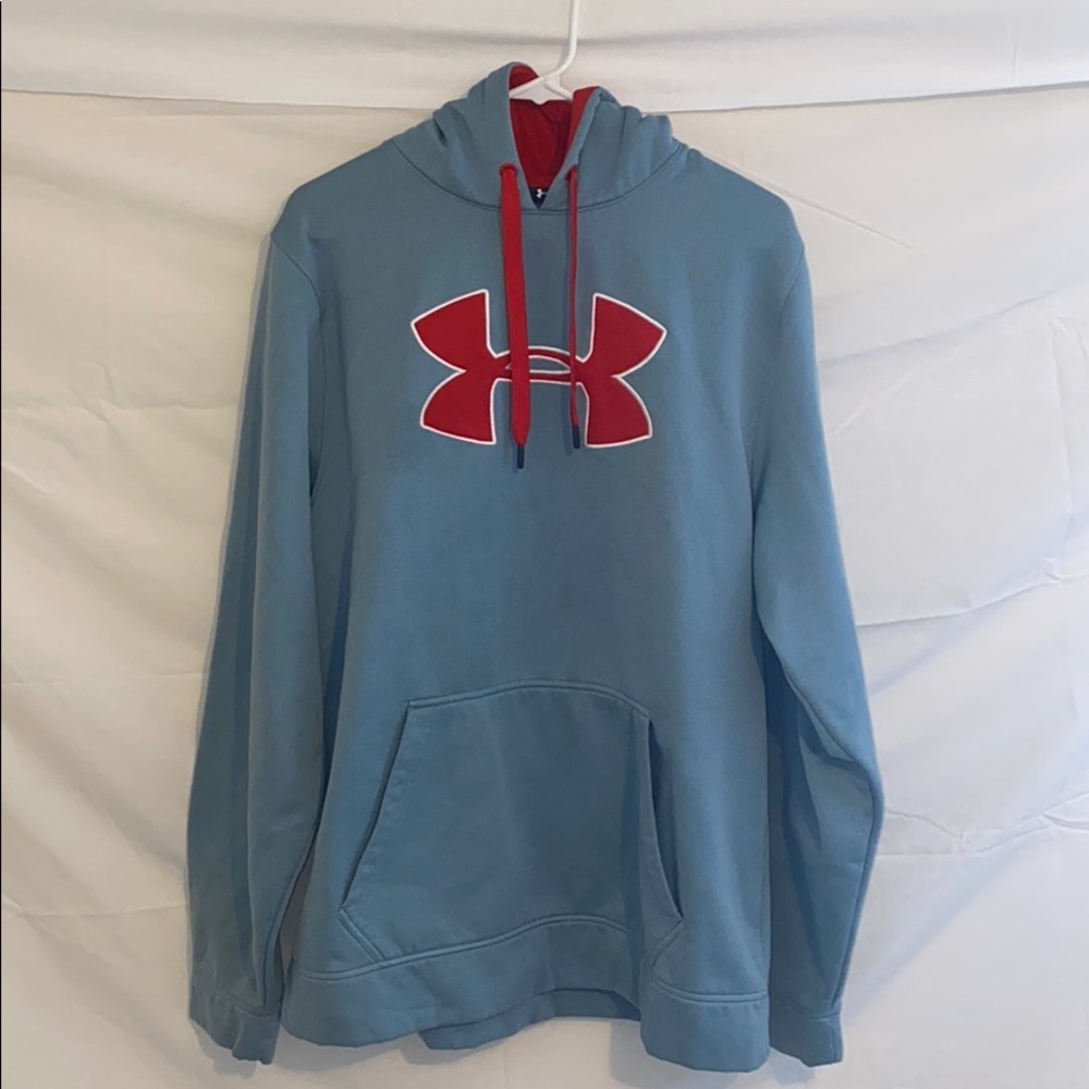 Large NW Like New Blue Under Armour Sweater!